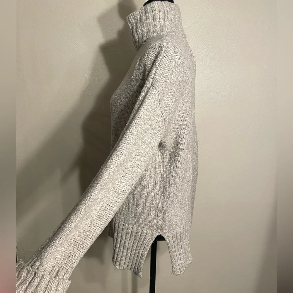 Women's Cowl Neck Tunic Sweater M - Picture 4 of 9